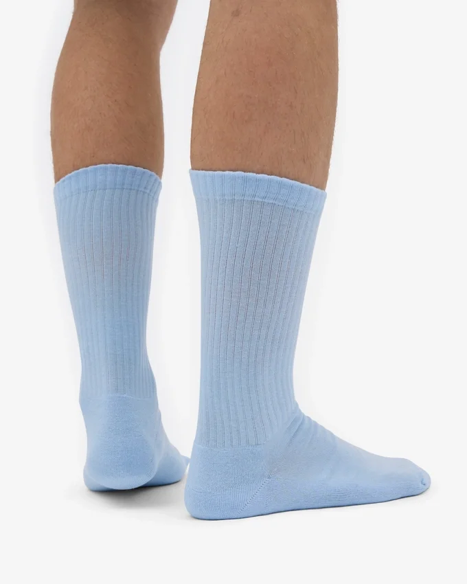 Calcetines deportivos orgánicos - Azul polar
