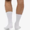 Calcetines deportivos orgánicos - Blanco óptico