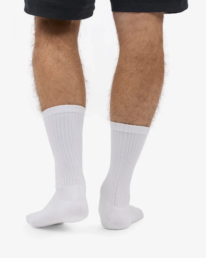 Calcetines deportivos orgánicos - Blanco óptico
