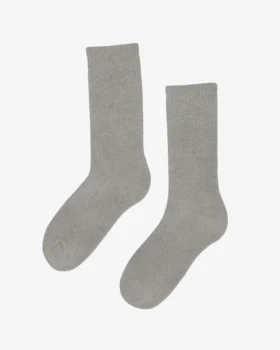 Calcetines deportivos orgánicos - Gris jaspeado