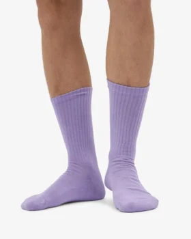 Calcetines deportivos orgánicos – Lavanda suave
