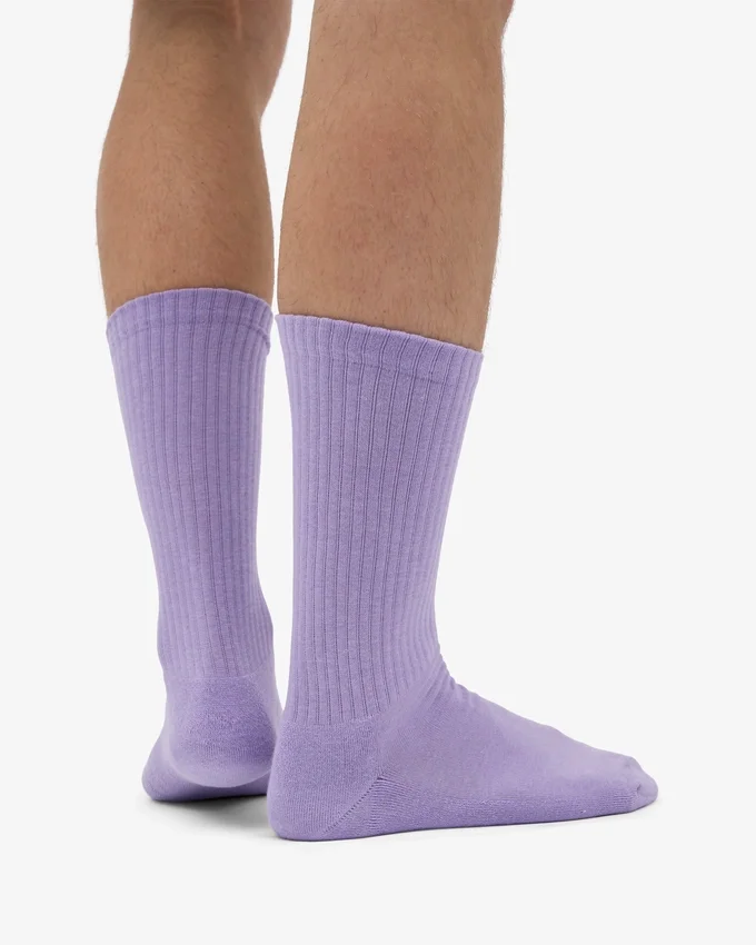 Calcetines deportivos orgánicos - Lavanda suave