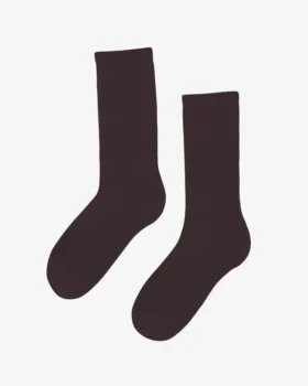 Calcetines deportivos orgánicos - Marrón café