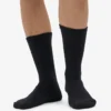 Calcetines deportivos orgánicos - Negro intenso