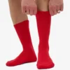 Calcetines deportivos orgánicos - Rojo escarlata
