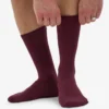 Calcetines deportivos orgánicos - Rojo sangre