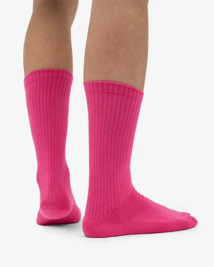 Calcetines deportivos orgánicos - Rosa chicle