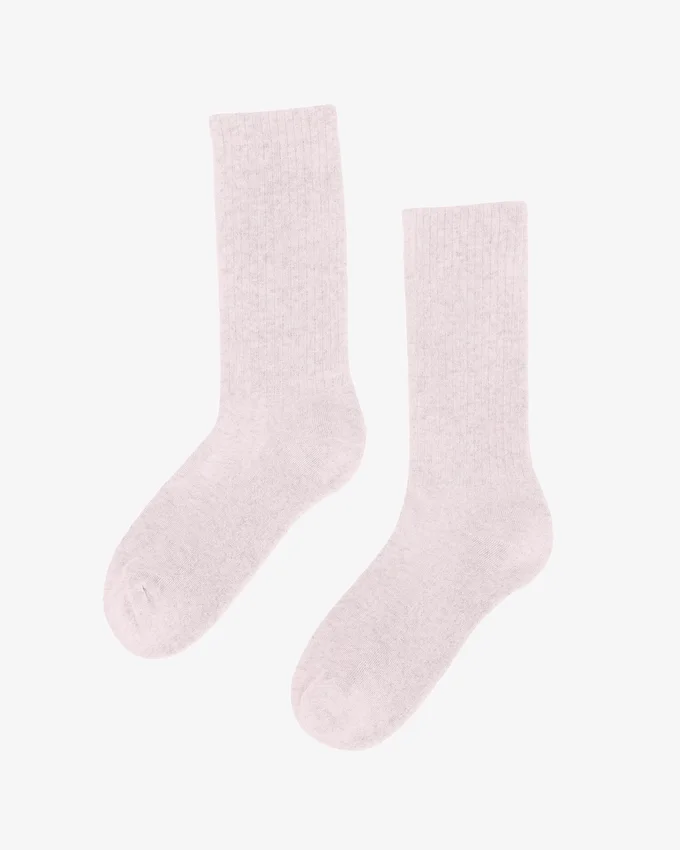 Calcetines deportivos orgánicos - Rosa desvaído