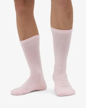 Calcetines deportivos orgánicos – Rosa desvaído