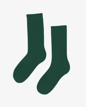 Calcetines deportivos orgánicos - Verde esmeralda