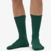 Calcetines deportivos orgánicos - Verde esmeralda