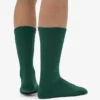 Calcetines deportivos orgánicos - Verde esmeralda