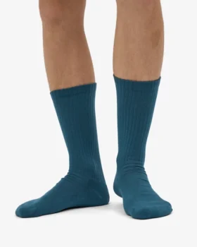 Calcetines deportivos orgánicos – Verde océano