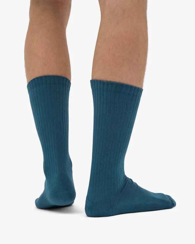 Calcetines deportivos orgánicos - Verde océano
