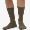Calcetines deportivos orgánicos - Verde oliva apagado