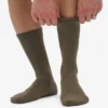 Calcetines deportivos orgánicos - Verde oliva apagado