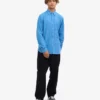 Camisa de franela orgánica - Azul Pacífico