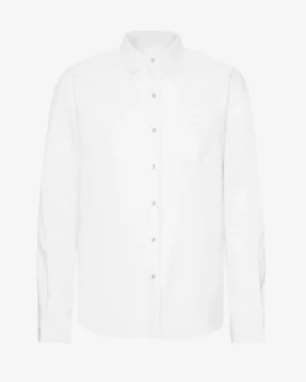 Camisa de franela orgánica - Blanco óptico