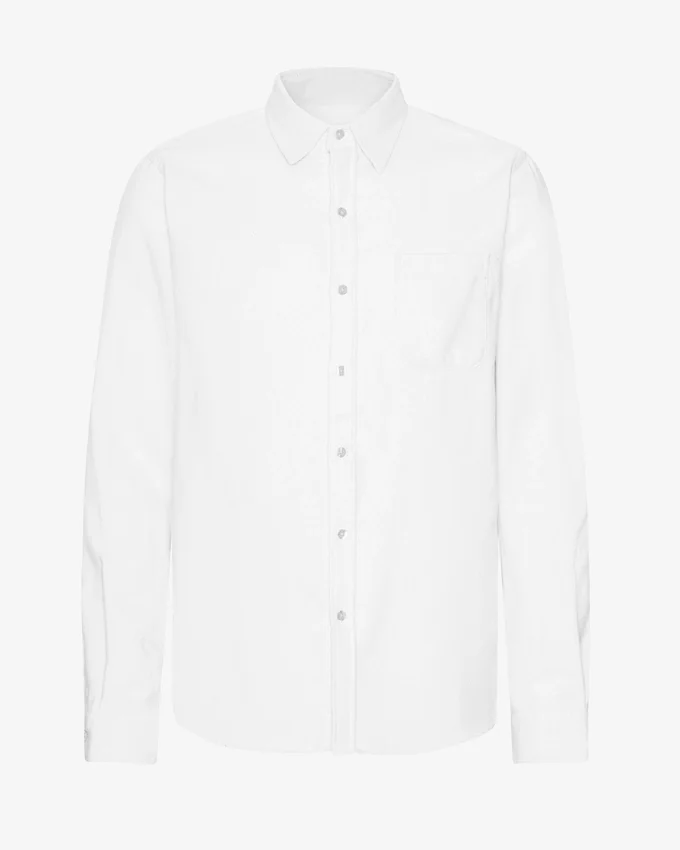 Camisa de franela orgánica - Blanco óptico