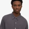 Camisa de franela orgánica - Gris lava