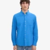 Camisa Organic Button Down - Azul Pacífico