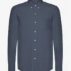 Camisa Organic Button Down - Azul petróleo