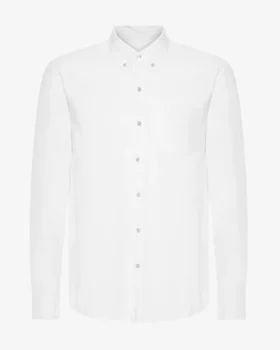 Camisa Organic Button Down - Blanco óptico