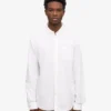 Camisa Organic Button Down - Blanco óptico