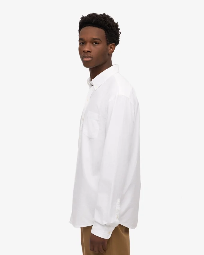 Camisa Organic Button Down - Blanco óptico