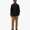 Camisa Organic Button Down - Negro intenso