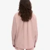 Camisa orgánica de corte holgado - Rosa descolorido