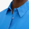 Camisa orgánica oversize - Azul Pacífico