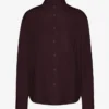 Camisa orgánica oversize - Rojo sangre