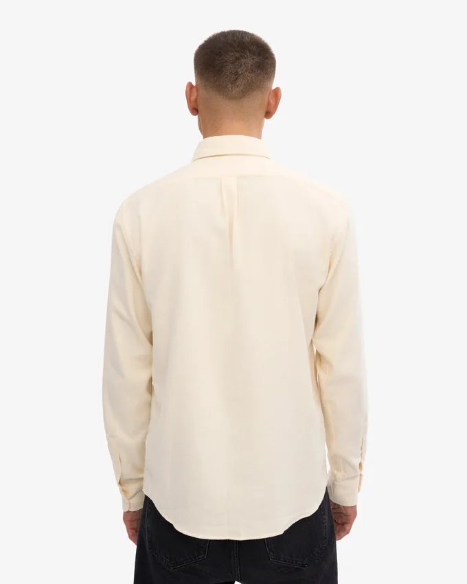 Camisas de franela orgánica - Blanco marfil