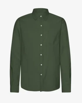 Camisas de franela orgánica - Verde cazador