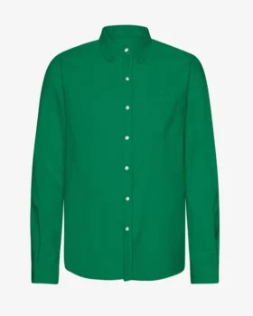 Camisas de franela orgánica - Verde Kelly