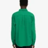 Camisas de franela orgánica - Verde Kelly