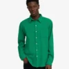 Camisas de franela orgánica - Verde Kelly