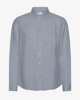 Camisas de lino - Azul acero