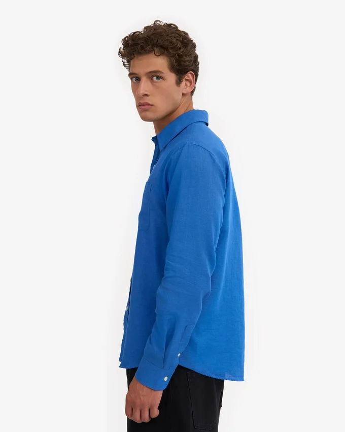 Camisas de lino - Azul Pacífico