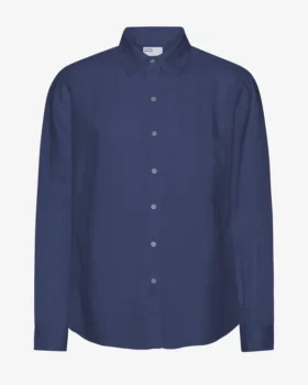 Camisas de lino - Azul petróleo
