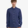 Camisas de lino - Azul petróleo