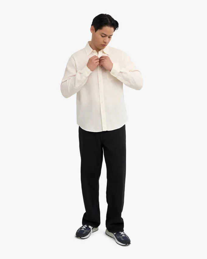 Camisas de lino - Blanco marfil