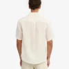 Camisas de lino de manga corta - Blanco marfil