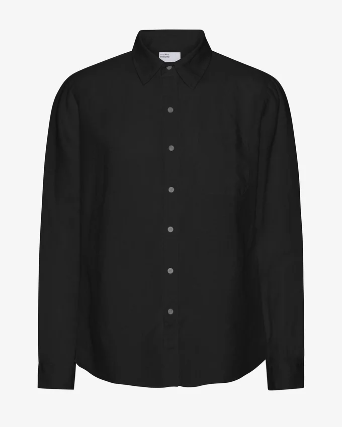Camisas de lino - Negro intenso