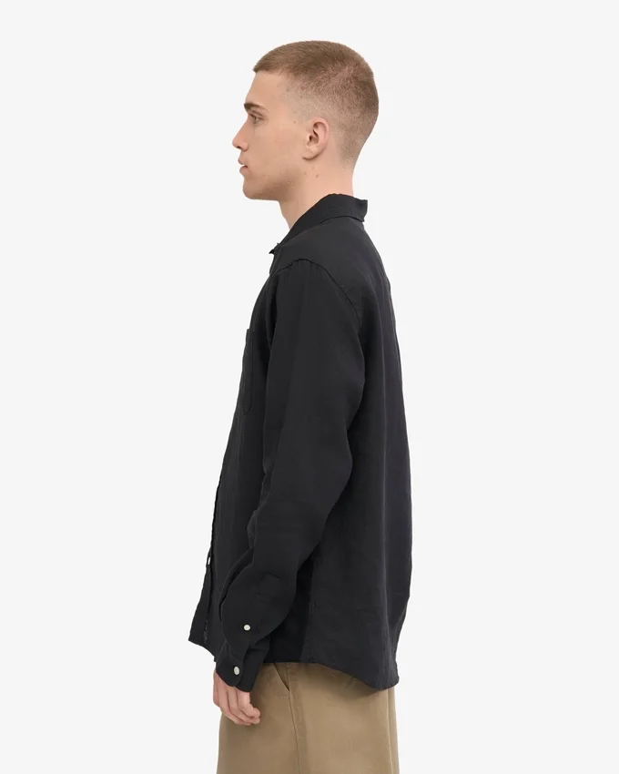 Camisas de lino - Negro intenso