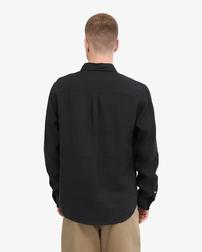 Camisas de lino - Negro intenso