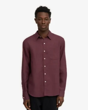 Camisas de lino – Rojo sangre