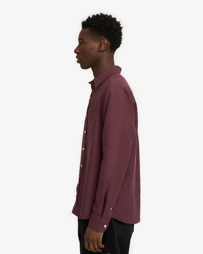 Camisas de lino - Rojo sangre