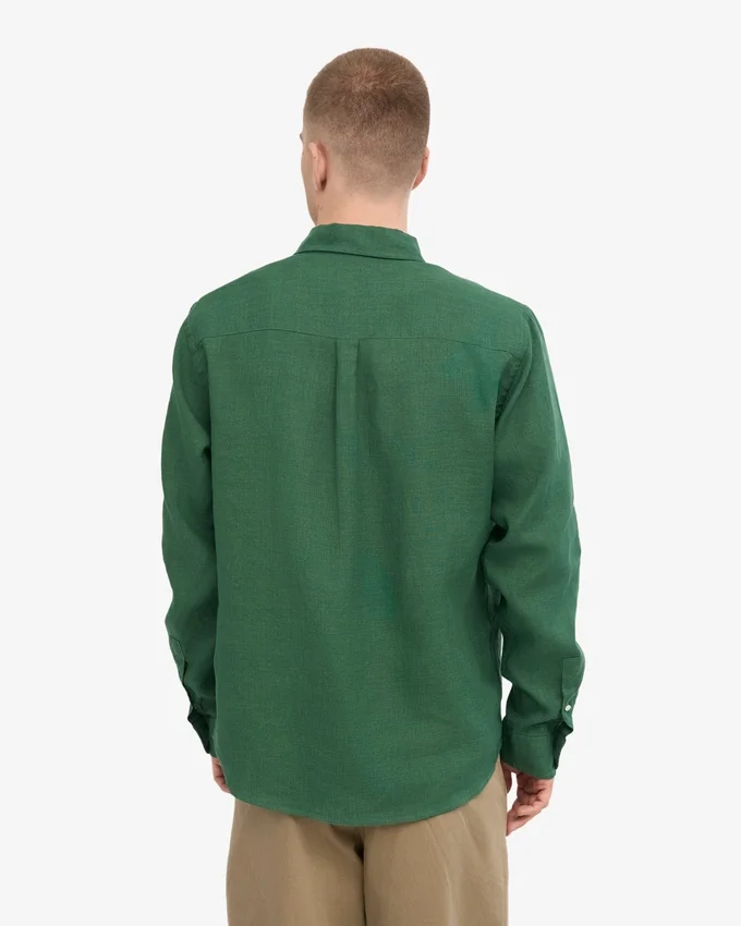 Camisas de lino - Verde esmeralda